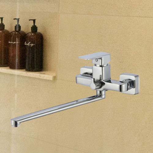 Смеситель для ванны WesnaArt Narcis NAR06-320-25221 универсальный Хром латунь на стену