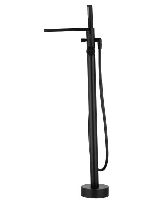 Смеситель для ванны Wonzon &amp; Woghand Stick WW-88649901-MB цвет Черный матовый