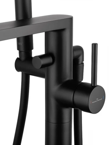 Смеситель для ванны Wonzon & Woghand Stick WW-88649901-MB цвет Черный матовый
