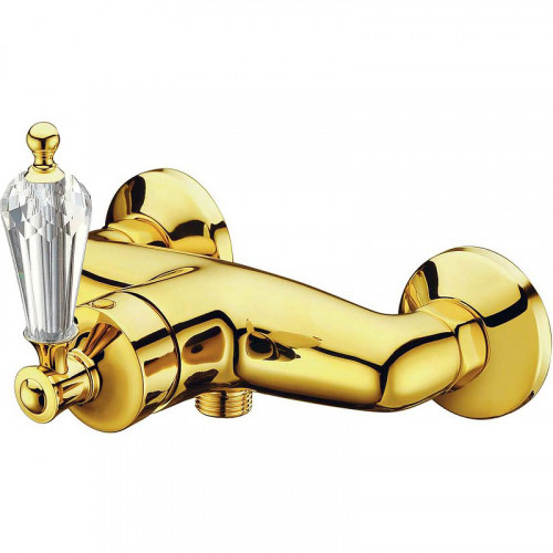 Смеситель для душа Boheme Vogue 214-SW Золото латунь на стену