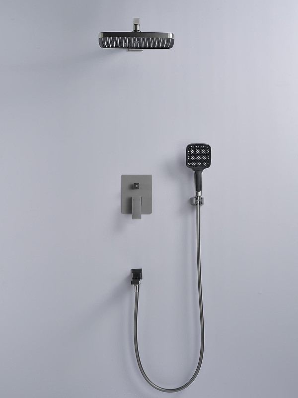 Душевая система Rose R2835T цвет Оружейная сталь