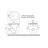 Комплект унитаза с инсталляцией Grohe Rapid SL 39188001 цвет Белый с сиденьем Микролифт и клавишей смыва цвет Хром