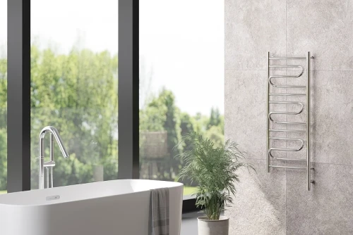 Электрический полотенцесушитель Сунержа Элегия 3.0 1000x400 R 00-5819-1040 Хром нержавеющая сталь
