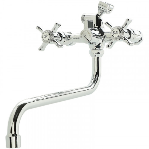 Смеситель для ванны Agger Retro-X  A1722200 универсальный Хром латунь на стену