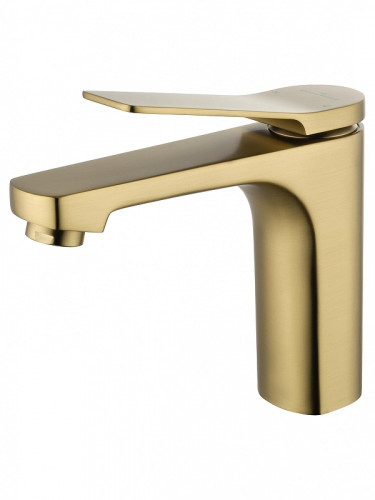 Смеситель для раковины Wonzon &amp; Woghand WW-XH-013-BG цвет Брашированное золото