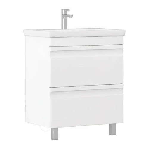Тумба с раковиной Vigo Holly 70 040-com цвет Белый