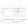 Раковина BelBagno 50 BB500ETL Белая