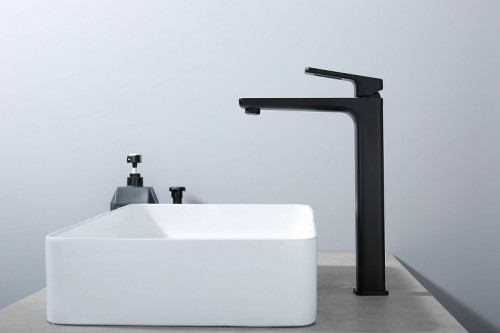 Смеситель для раковины Raglo R51.15.06 Черный матовый латунь