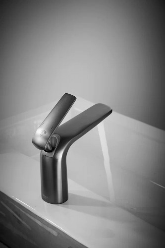 Смеситель для раковины Rose R39T R3901T Оружейная сталь латунь