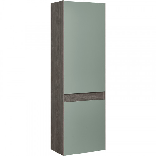 Шкаф пенал Aquaton Форест 40 1A278603FR9C0 Дуб рошелье Сумеречный голубой МДФ / ЛДСП