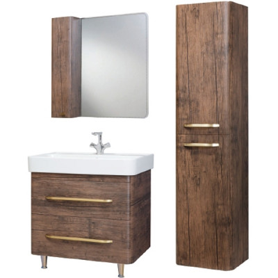 Тумба под раковину Bellezza Олимпия 60 4639309110439 Орех МДФ / ЛДСП