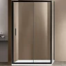 Душевой уголок Vincea Garda 140х90 VSR-1G9014CLB профиль Черный стекло прозрачное
