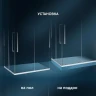 Душевой уголок AM.PM Func 120x80 W84G-403-12080-MТ профиль Хром матовый стекло прозрачное