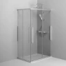 Душевой уголок AM.PM Func 120x80 W84G-403-12080-MТ профиль Хром матовый стекло прозрачное