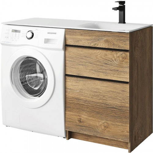 Тумба под раковину Aqwella Terra 115 TER01052NDB Дуб балтийский