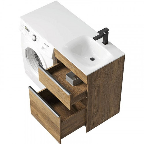 Тумба под раковину Aqwella Terra 115 TER01052NDB Дуб балтийский