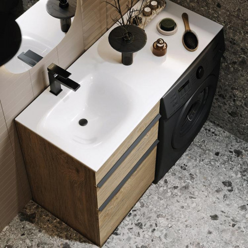 Тумба под раковину Aqwella Terra 115 TER01052NDB Дуб балтийский