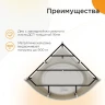 Акриловая ванна Radomir Данте 140х140 1-01-0-0-1-363 цвет Белый