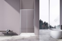 Душевая дверь Vincea Slim-N 120 VDS-4SN120CL профиль Хром стекло прозрачное