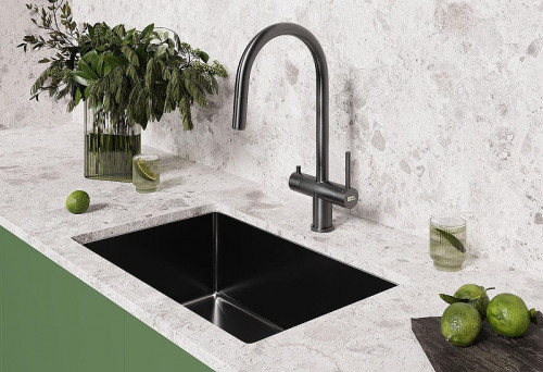 Смеситель для кухни Seaman Como, GL цвет Светлая оружейная сталь