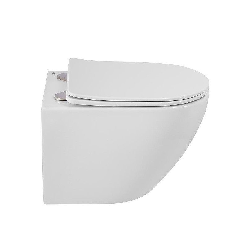Унитаз BelBagno Senso-R BB046CHR/SC подвесной цвет Белый с сиденьем Микролифт
