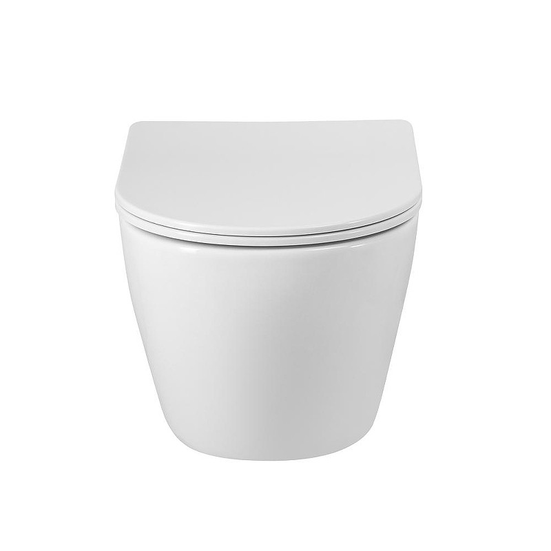Унитаз BelBagno Senso-R BB046CHR/SC подвесной цвет Белый с сиденьем Микролифт