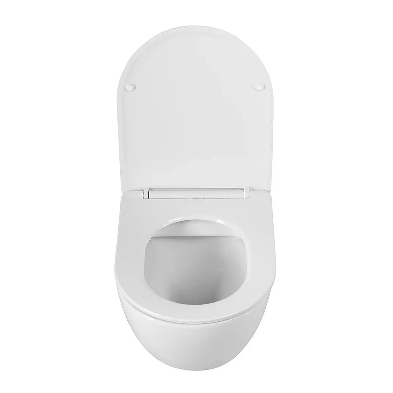 Унитаз BelBagno Senso-R BB046CHR/SC подвесной цвет Белый с сиденьем Микролифт