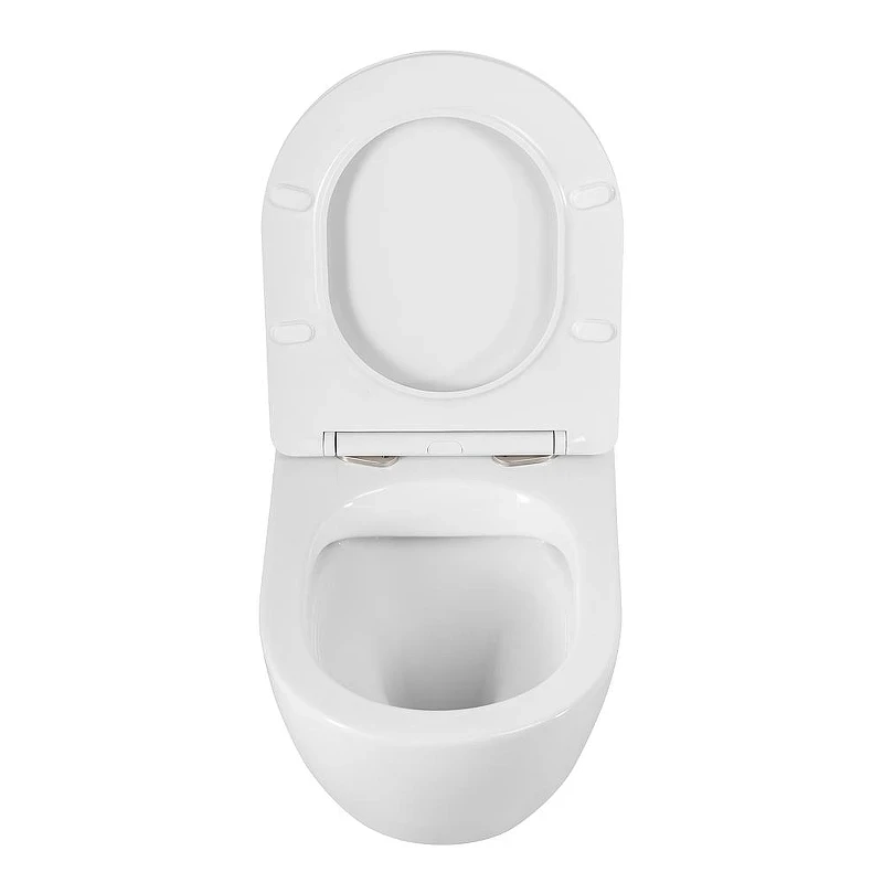 Унитаз BelBagno Senso-R BB046CHR/SC подвесной цвет Белый с сиденьем Микролифт