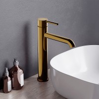 Смеситель для раковины Damixa Scandinavian Pure 360250600 Золото латунь