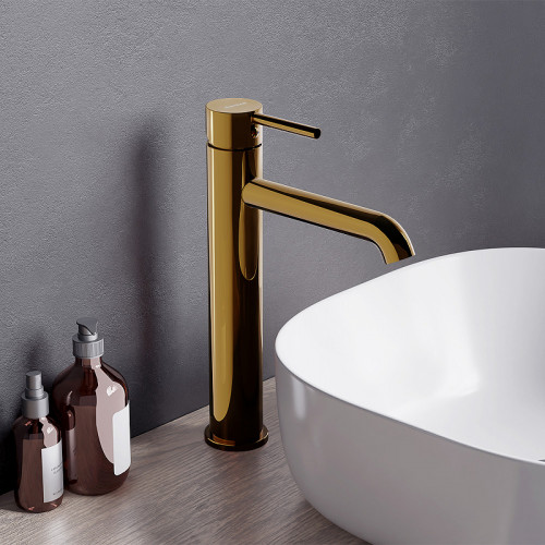 Смеситель для раковины Damixa Scandinavian Pure 360250600 Золото латунь