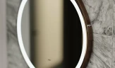 Зеркало Jorno Wood 60 Wood.02.60/ТК с подсветкой с бесконтактным выключателем стекло