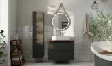 Зеркало Jorno Wood 60 Wood.02.60/ТК с подсветкой с бесконтактным выключателем стекло
