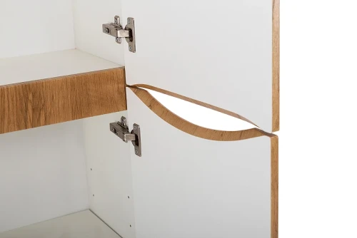Шкаф пенал BelBagno Fly-Marino 40 R FLY-MARINO-1500-2A-SC-RN-P-R подвесной Rovere Nature МДФ / ЛДСП