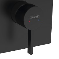 Смеситель для душа Hansgrohe Finoris 76615670 Черный матовый латунь встраиваемый