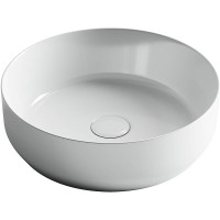 Раковина-чаша Ceramicanova Element 39 CN6022 Белая фарфор накладная