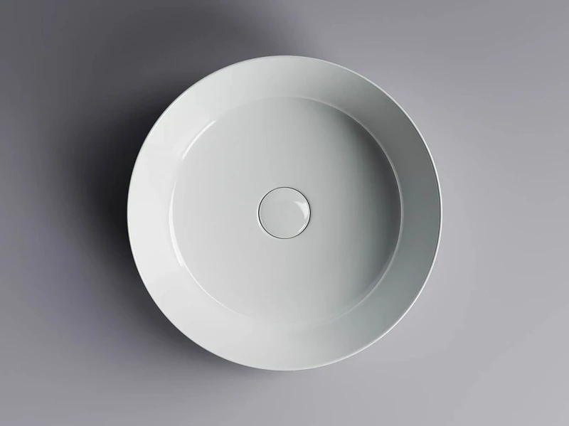Раковина-чаша Ceramicanova Element 39 CN6022 Белая фарфор накладная