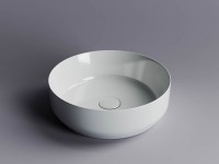 Раковина-чаша Ceramicanova Element 39 CN6022 Белая фарфор накладная