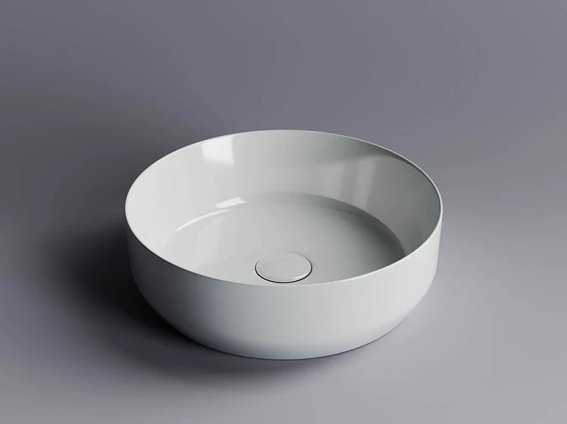 Раковина-чаша Ceramicanova Element 39 CN6022 Белая фарфор накладная