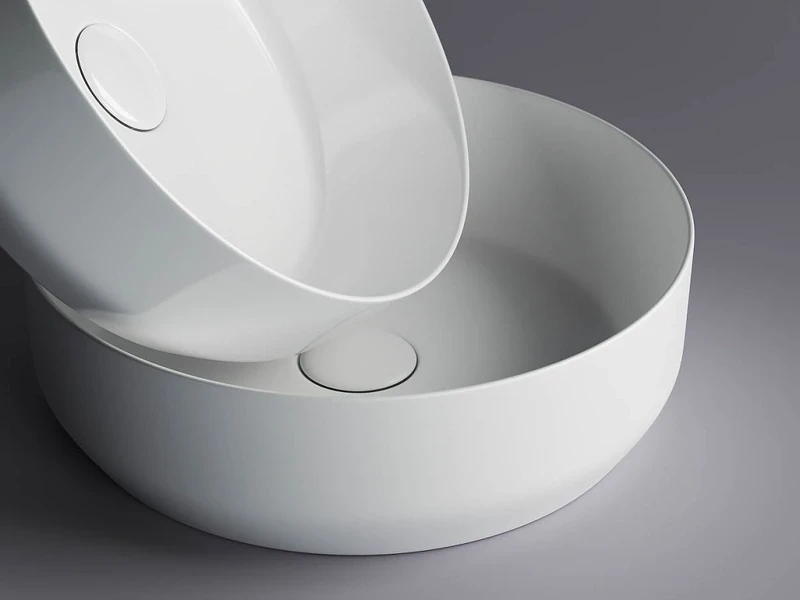 Раковина-чаша Ceramicanova Element 39 CN6022 Белая фарфор накладная