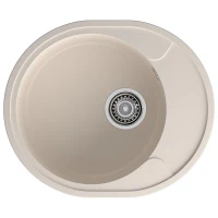 Кухонная мойка GranFest Urban 857L белый цвет Белый