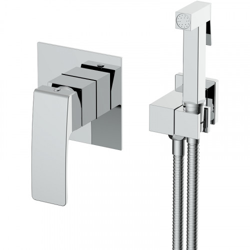 Гигиенический душ со смесителем Raglo R01.53 Хром латунь встраиваемый