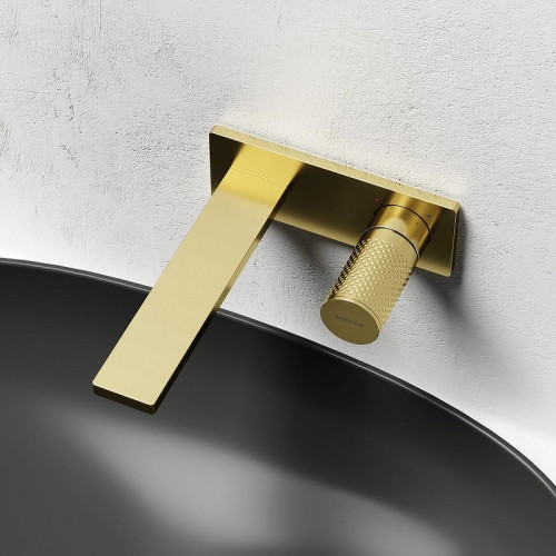 Смеситель для раковины Sancos Nexus SC9013BG Золото брашированное