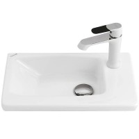 Раковина Creavit Memory 45 MY045-00CB00E-0000 Белая фарфор полувстраиваемая
