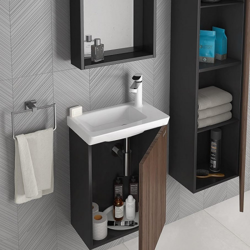 Раковина Creavit Memory 45 MY045-00CB00E-0000 Белая фарфор полувстраиваемая