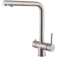 Смеситель для кухни Haiba HB70304-1 Нержавеющая сталь нержавеющая сталь
