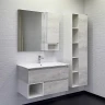Тумба с раковиной Comforty Турин 90М 00-00014644 подвесная Дуб белый