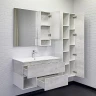 Тумба с раковиной Comforty Турин 90М 00-00014644 подвесная Дуб белый