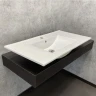 Тумба с раковиной Comforty Турин 90М 00-00014644 подвесная Дуб белый