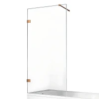 Шторка для ванны New Trendy AVEXA Copper brushed x100 EXK-3807-WP