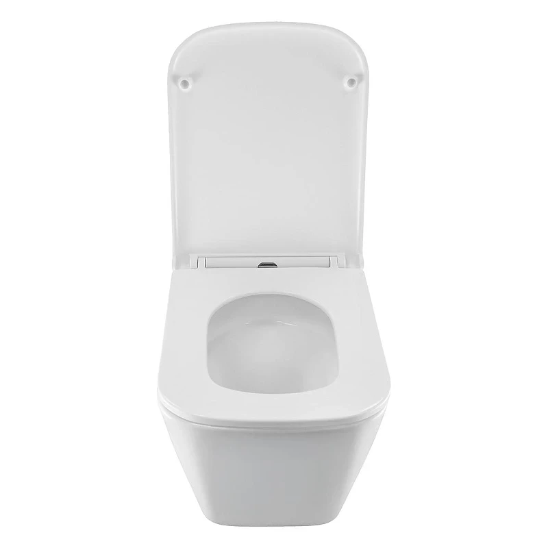 Унитаз Azario Pro PRO-0002 UQ3 подвесной цвет Белый с сиденьем Микролифт